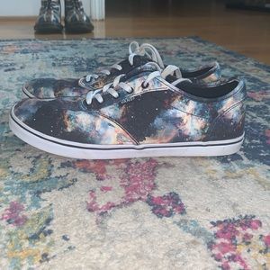 low top galaxy vans